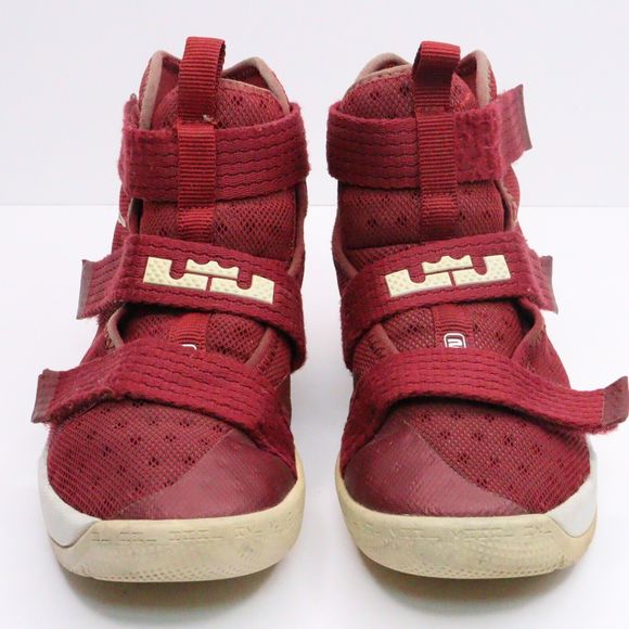NIKE LEBRON SOLDIER BOYS 1Y CHILDRENS Maroon SHOES SNEAKERS 845122 - 668 - Picture 11 of 12